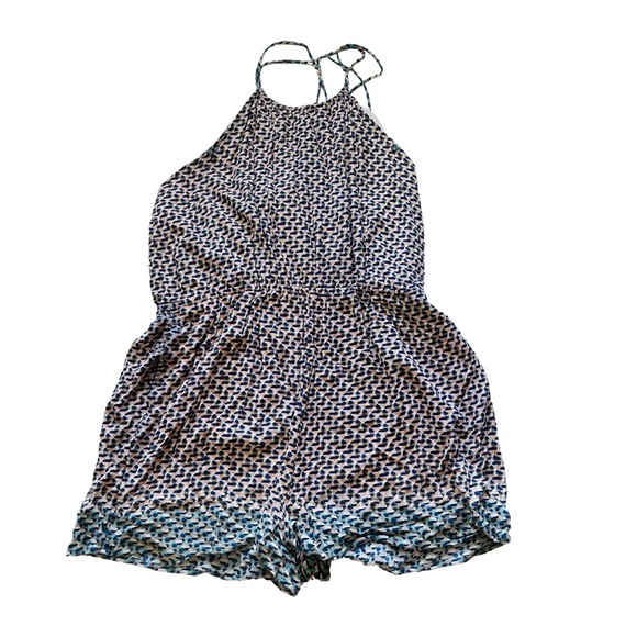 Anthropologie Elevenses Madalenna Jumper Romper | SZ M - Picture 2 of 9